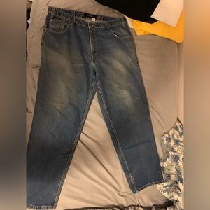 LEVIS SILVERTAG BAGGY PANTS. TAG FADED MEASURES 38x30